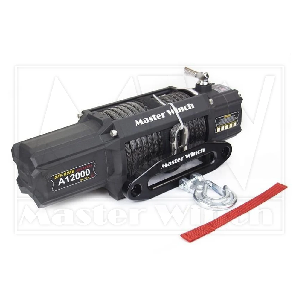 Лебедка Master Winch A12000S с синтетическим тросом, 12В — изображение 2