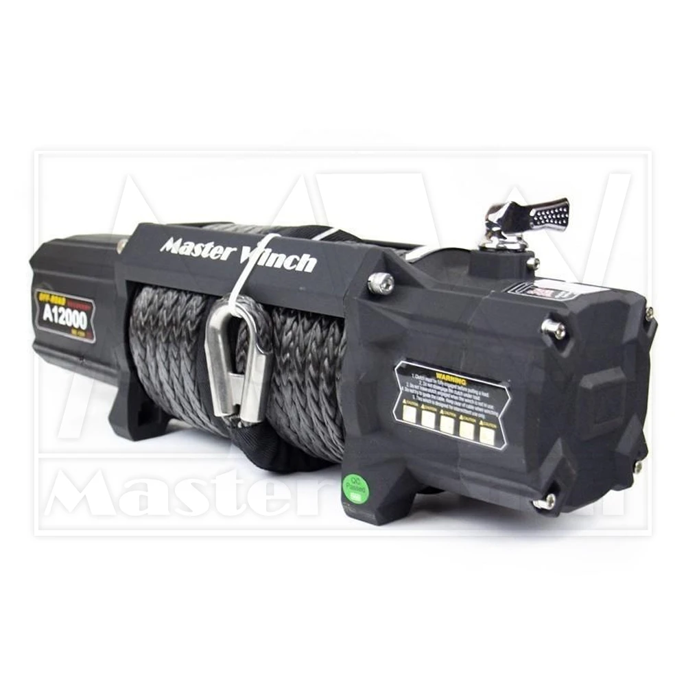 Лебедка Master Winch A12000S с синтетическим тросом, 12В — изображение 3