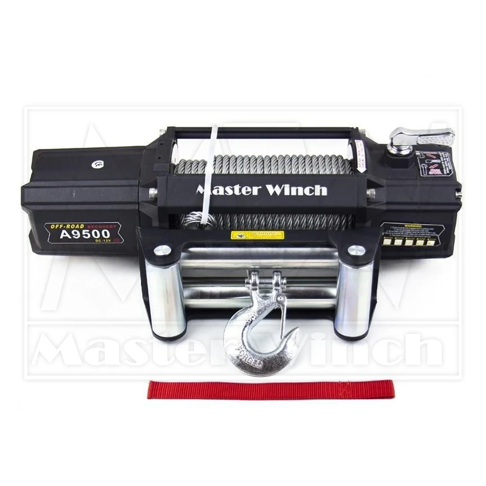 Лебедка Master Winch A9500 со стальным тросом, 12В