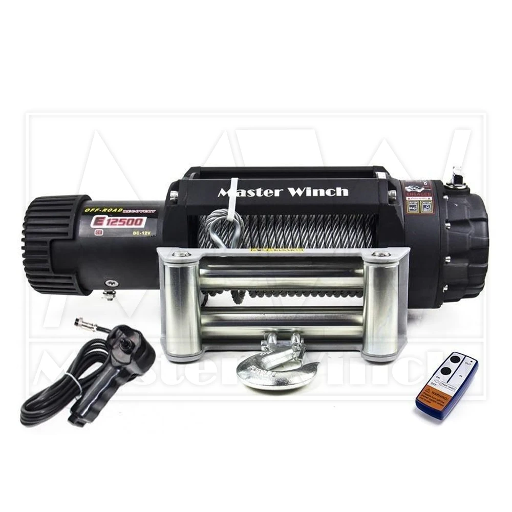 Лебедка Master Winch E12500 со стальным тросом, 12В