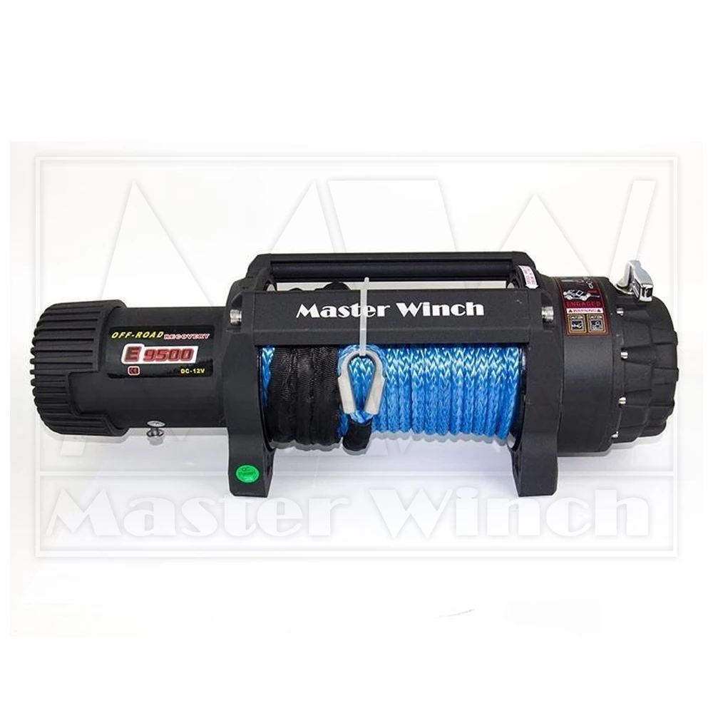 Лебедка Master Winch E9500S с синтетическим тросом, 12В — изображение 2
