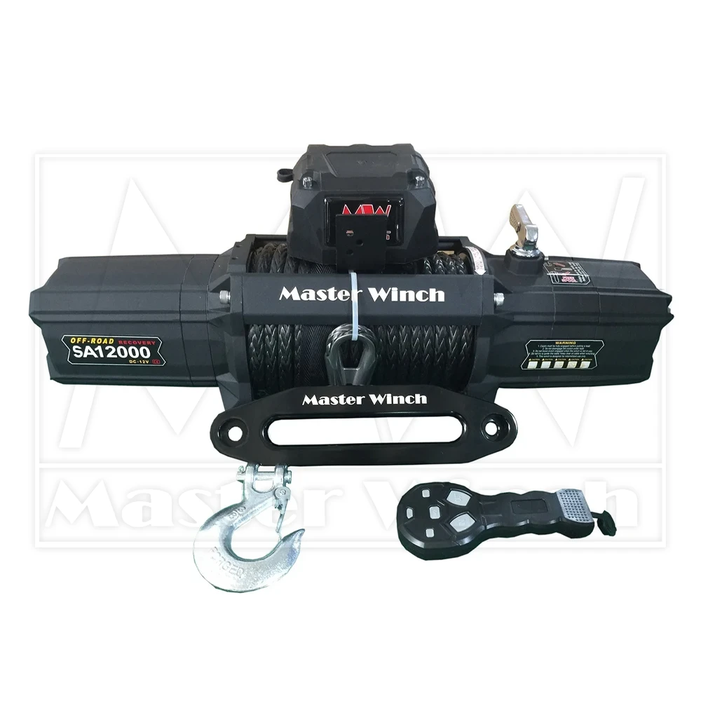 Лебедка Master Winch SA12000S с синтетическим тросом, 12В
