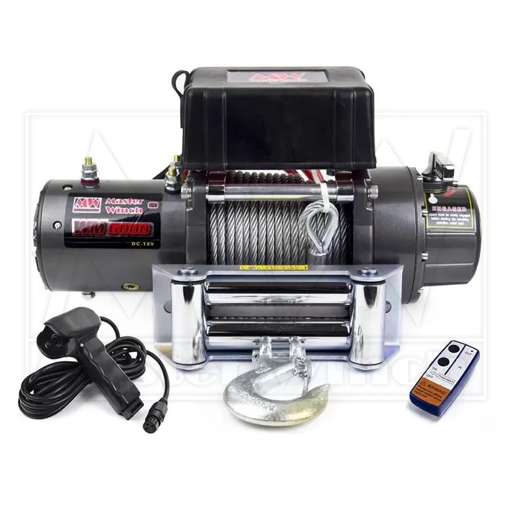 Лебедка Master Winch WS6000 со стальным тросом, 12В
