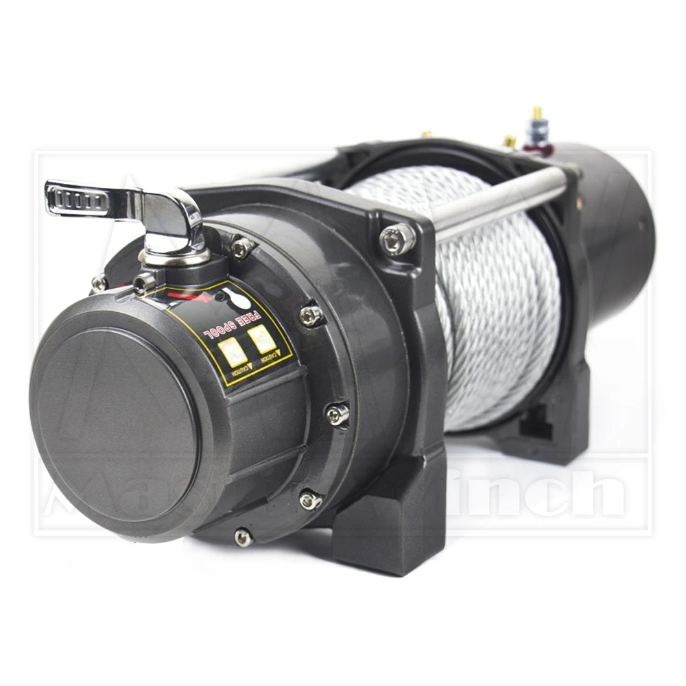 Лебедка Master Winch WS6000A со стальным тросом, 12В — изображение 3