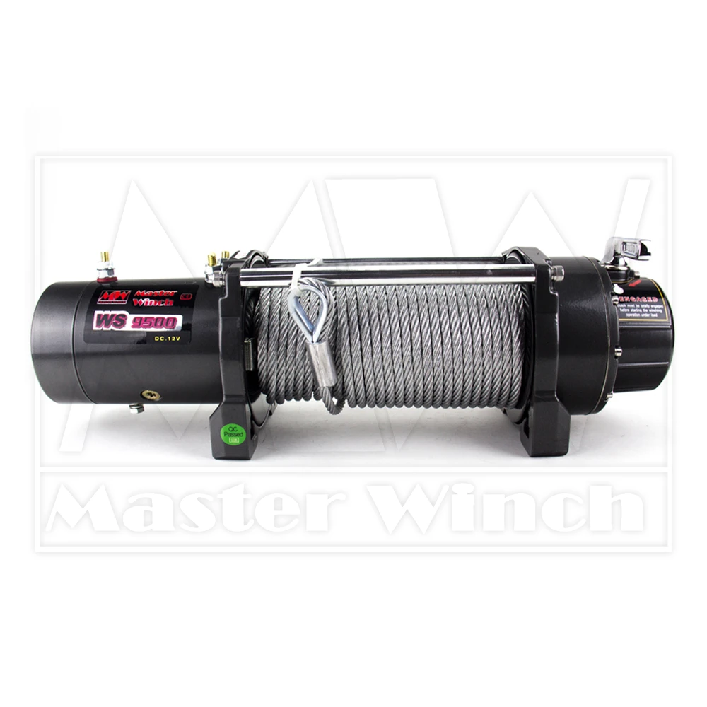 Лебедка Master Winch WS9500 со стальным тросом, 12В
