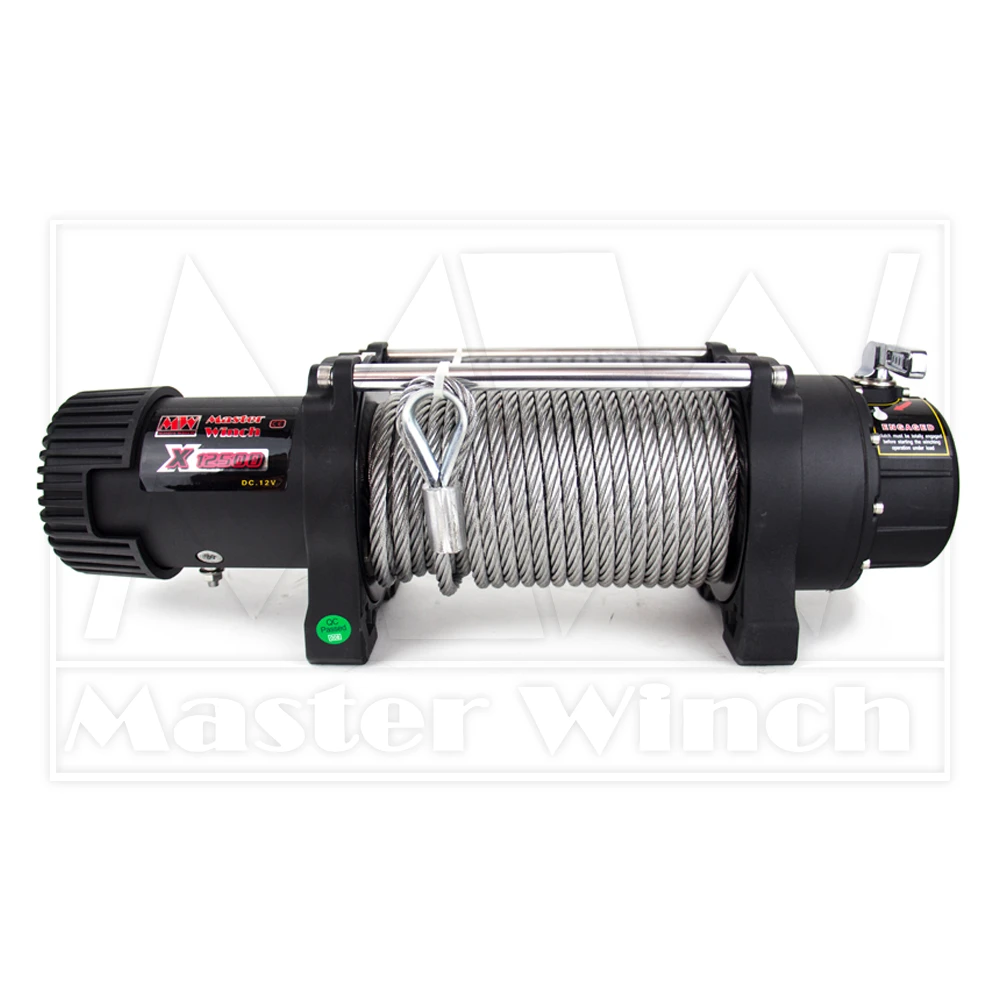 Лебедка Master Winch X12500 со стальным тросом, 12В