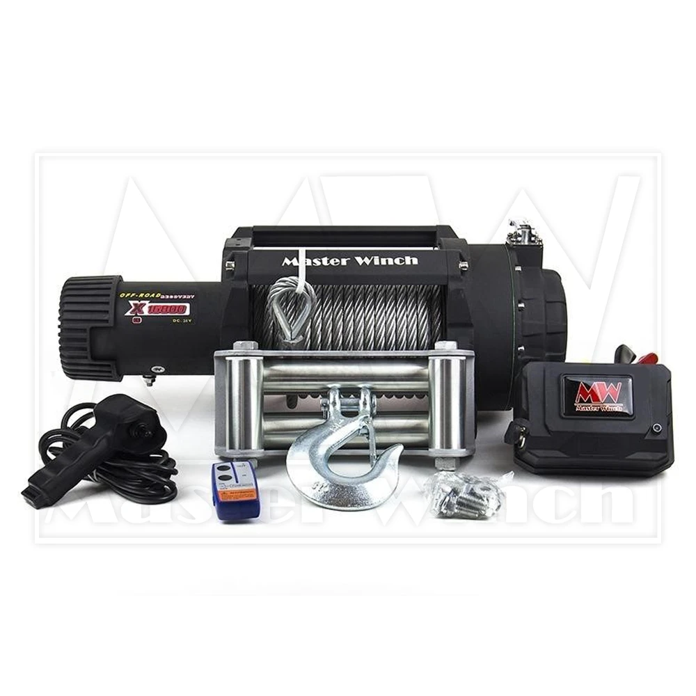 Лебедка Master Winch X16800 со стальным тросом, 24В — изображение 5