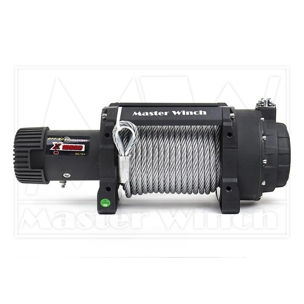 Лебедка Master Winch X18000 со стальным тросом, 12В — изображение 2