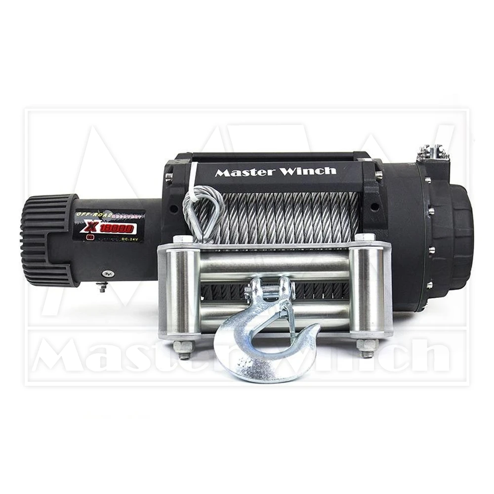 Лебедка Master Winch X18000 со стальным тросом, 24В