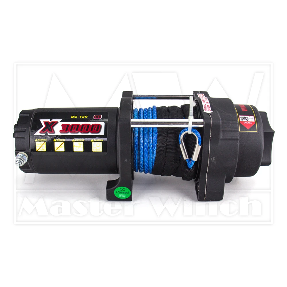 Лебедка Master Winch X3000S с синтетическим тросом, 12В