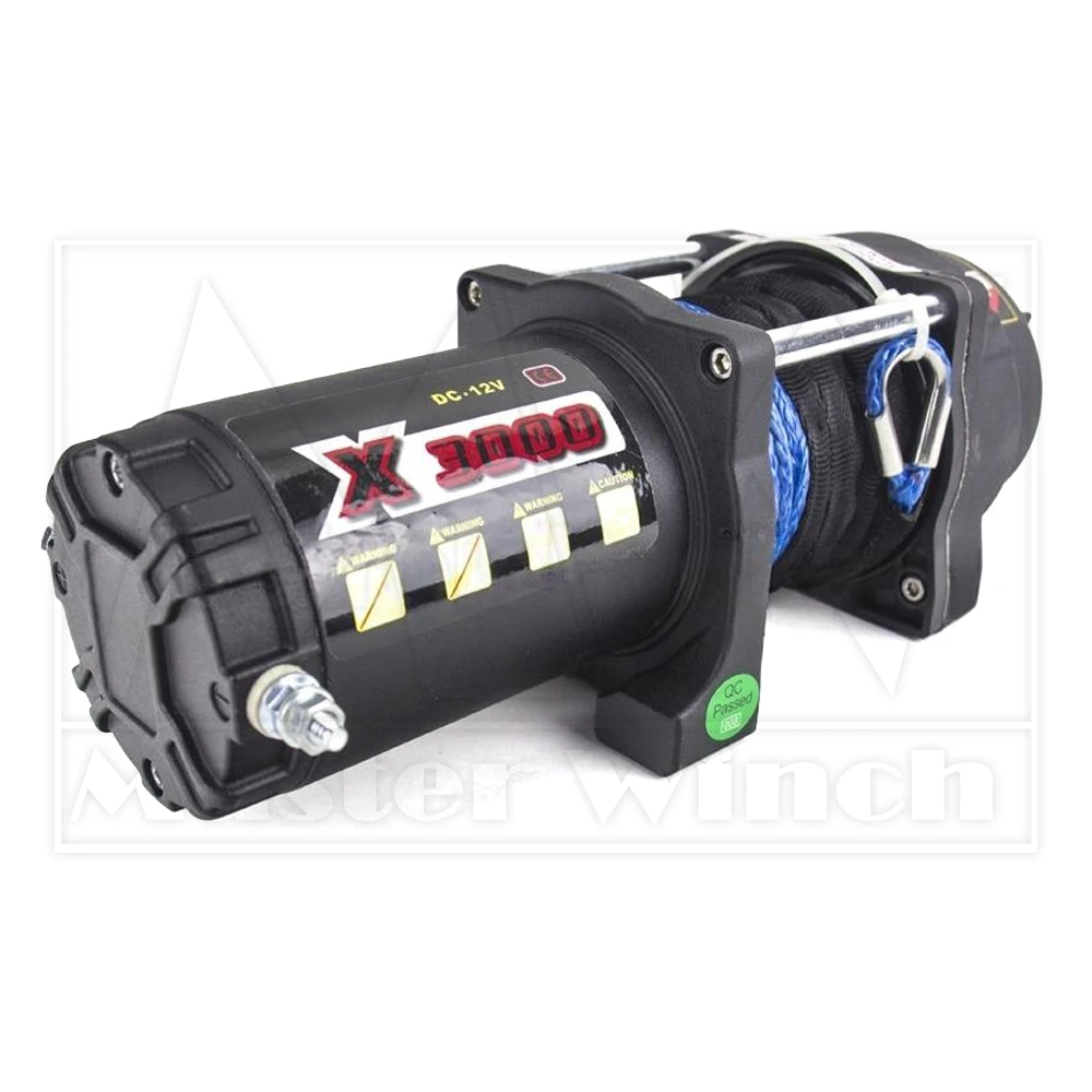 Лебедка Master Winch X3000S с синтетическим тросом, 12В — изображение 2