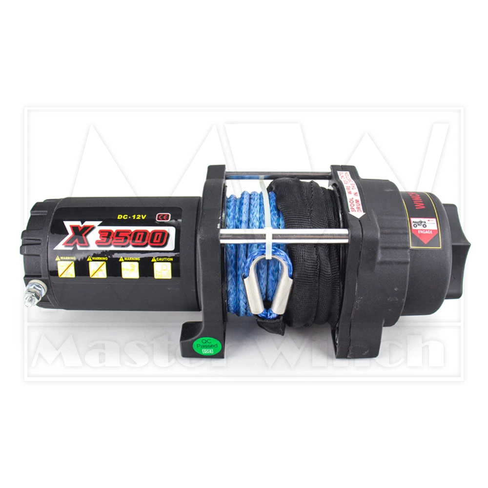 Лебедка Master Winch X3500S с синтетическим тросом, 12В