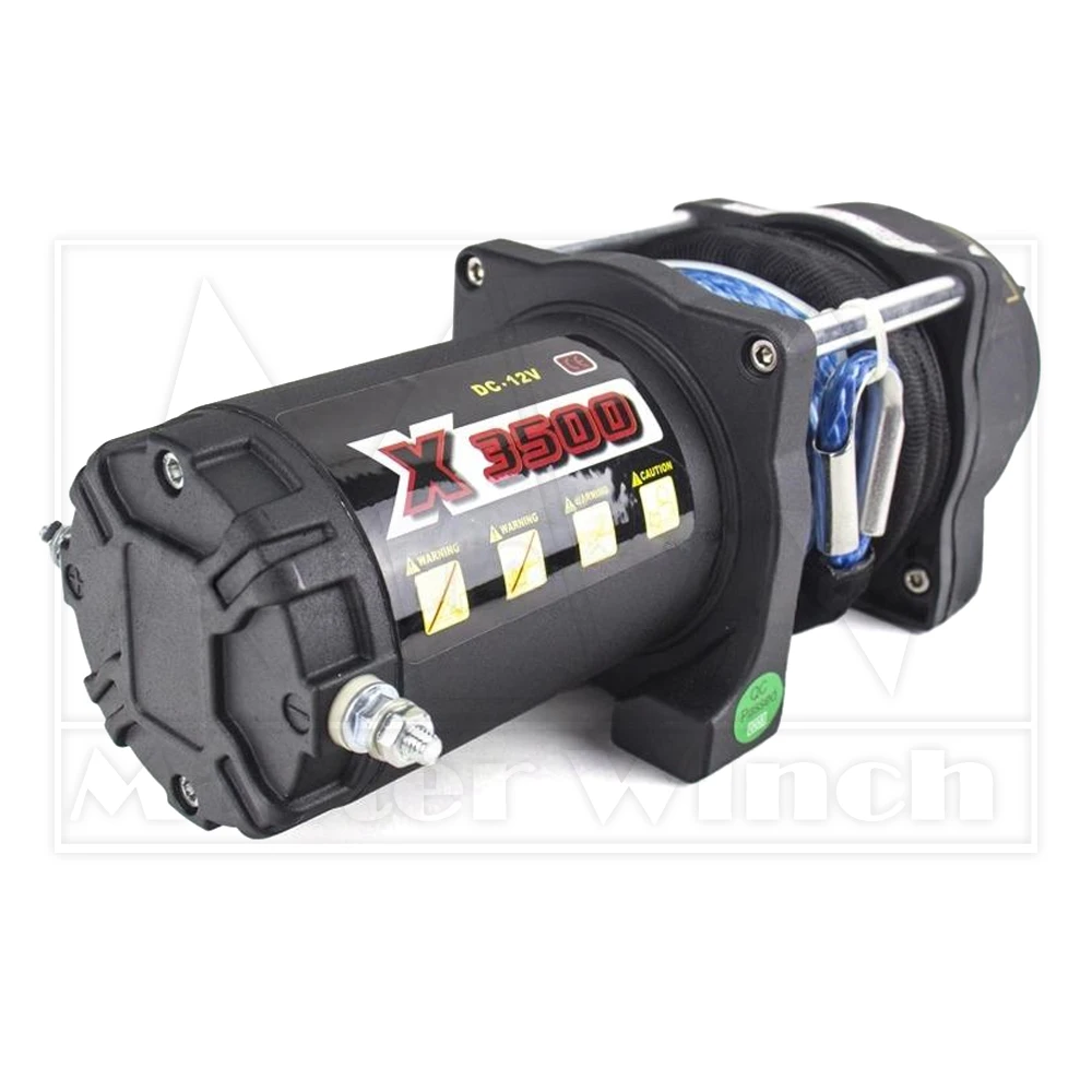 Лебедка Master Winch X3500S с синтетическим тросом, 12В — изображение 2