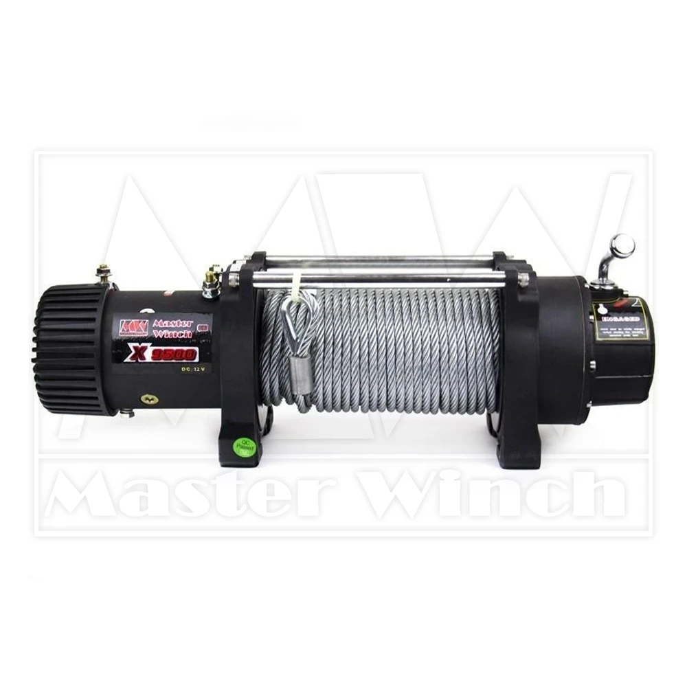 Лебедка Master Winch X9500 со стальным тросом, 12В