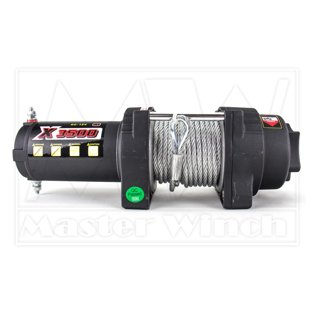 Лебедка Master Winch X3500 со стальным тросом, 12В